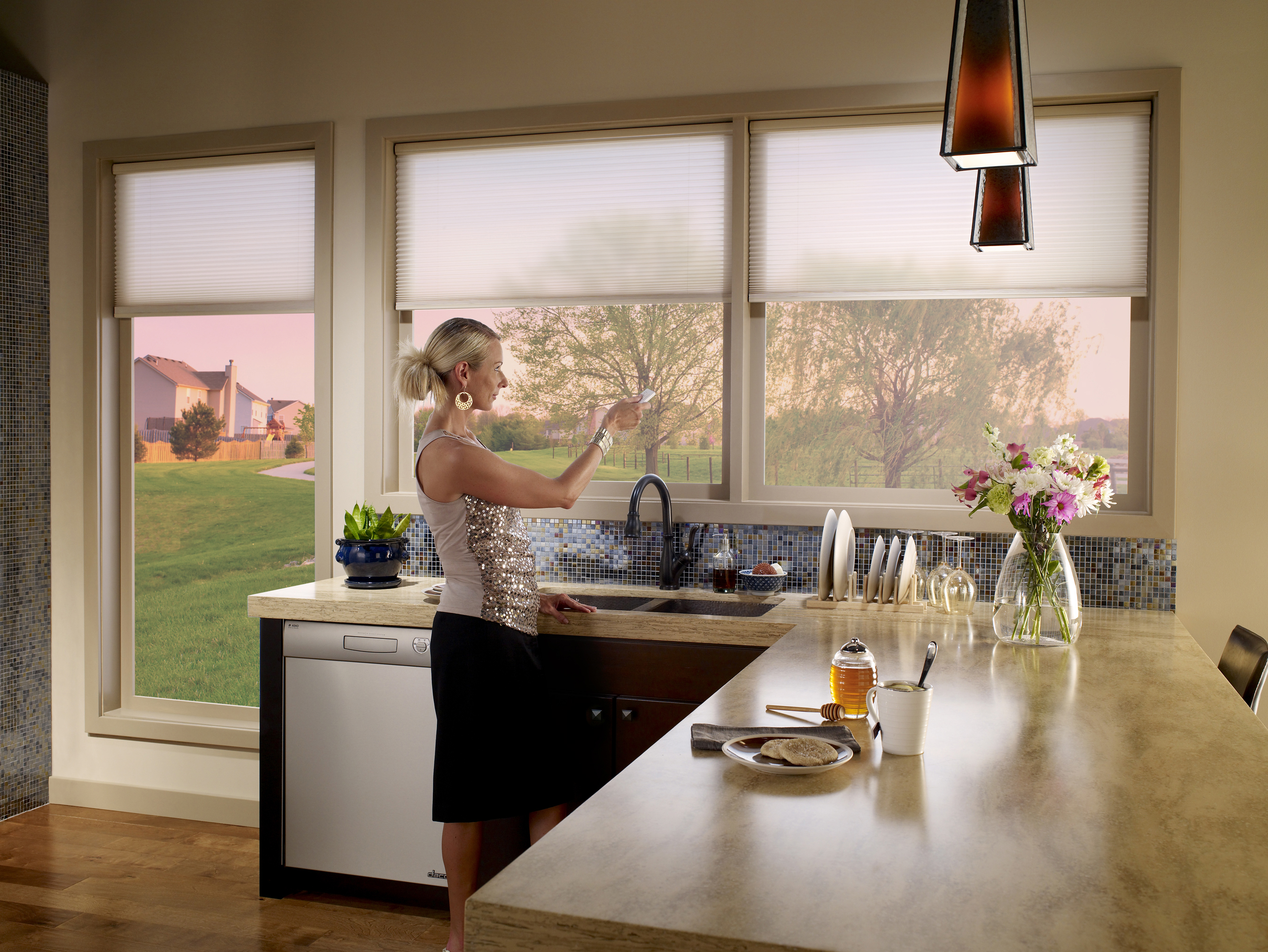 How Can You Experience the Benefits of Motorized Shades?